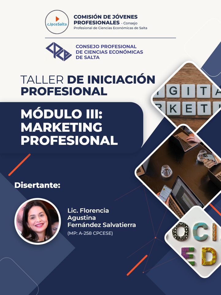 Flyer del Módulo III: Marketing Profesional